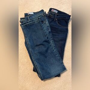 Two Men’s wranglers jeans